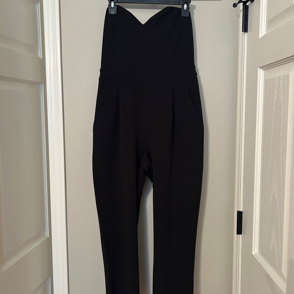 Strapless jumpsuit